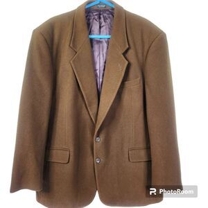 Gianfranco Ruffini Italy Mens Cashmere Blend Sport Coat Size 46R